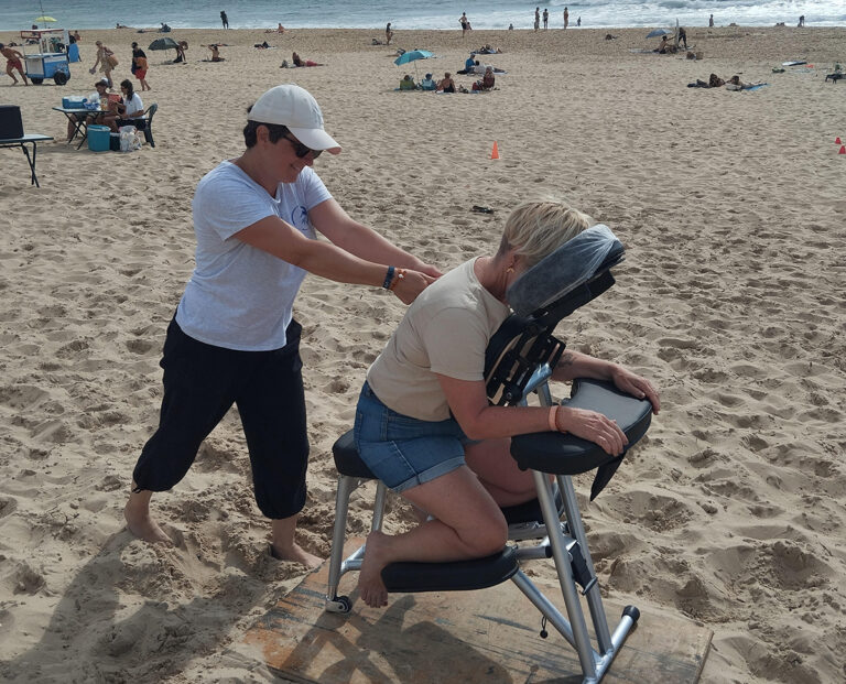 Quand le massage circule, la solidarité grandit - Soiliance